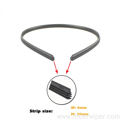 auto vehicle insert strip refill frameless car accessorie